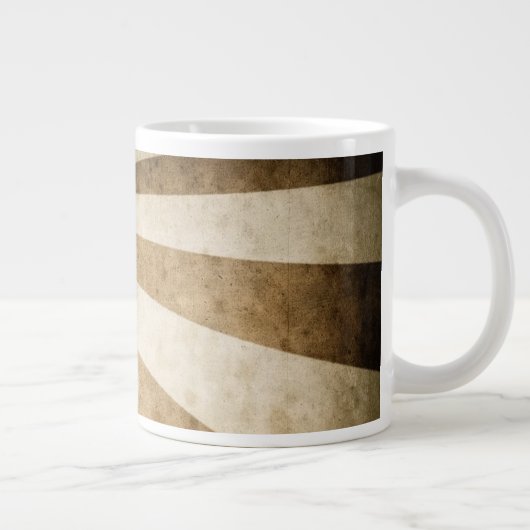 Hintergrund des Retro-Strips Jumbo-Tasse (Rechts)