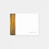 Hintergrund des Retrotyps Post-it Klebezettel (Vorderseite)