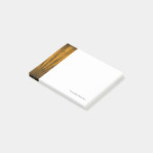 Hintergrund des Retrotyps Post-it Klebezettel (angewinkelt)