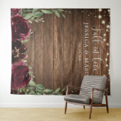 Hintergrund des Rustikalen Fotos "Waldbrände" Wandteppich (Beispiel (Horizontal))