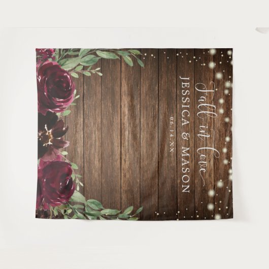 Hintergrund des Rustikalen Fotos "Waldbrände" Wandteppich (Vorderseite (Horizontal))