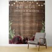 Hintergrund des Rustikalen Fotos "Waldbrände" Wandteppich (Beispiel)