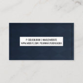 Hintergrund des Schachbretts Visitenkarte (Rückseite)