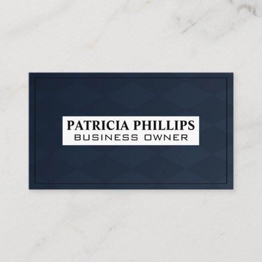 Hintergrund des Schachbretts Visitenkarte (Vorderseite)