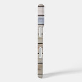 Hintergrund des Strandwaldes Mit Monogramm Case-Mate iPhone Hülle (Rückseite / Rechts)