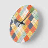 Hintergrund des Sweaters 2 Runde Wanduhr (Winkel)