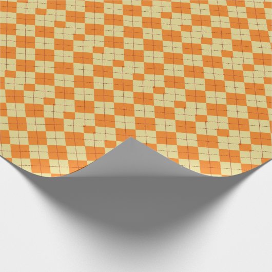 Hintergrund des Sweaters Geschenkpapier (Ecke)