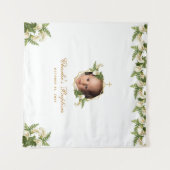 Hintergrund des Taufes Foto - Calla Lilies Gold Fl Wandteppich (Vorderseite (Horizontal))