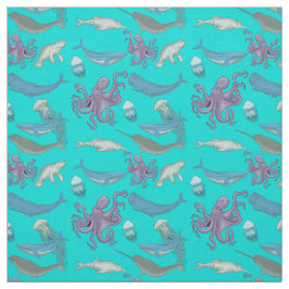 Hintergrund des Tiermeeres Stoff