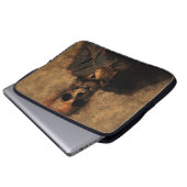 Hintergrund des Todes Laptopschutzhülle (Vorne Knopf)