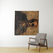 Hintergrund des Todes Wandteppich (Beispiel (Horizontal))