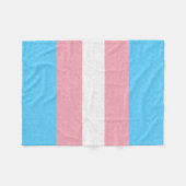 Hintergrund des Transgender-Pride-Flag Fleecedecke (Vorderseite (Horizontal))
