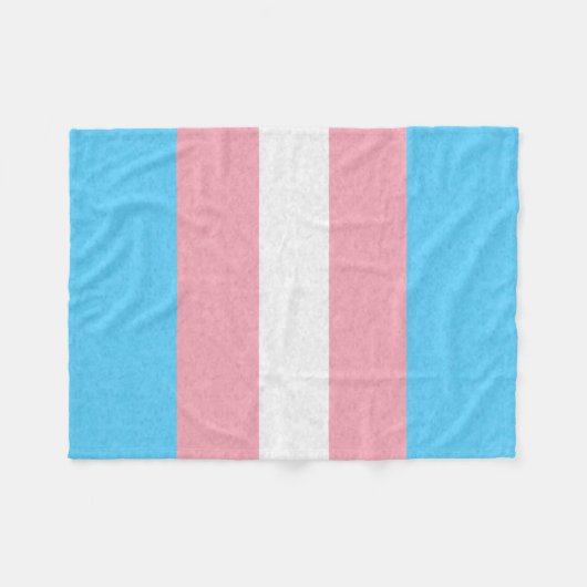 Hintergrund des Transgender-Pride-Flag Fleecedecke (Vorderseite (Horizontal))