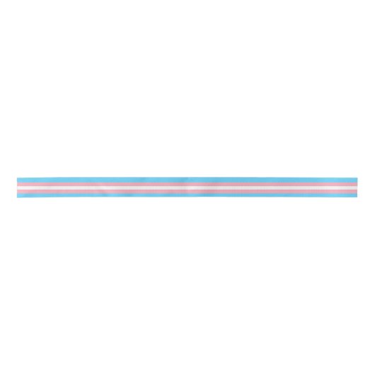 Hintergrund des Transgender-Pride-Flag Satinband (Vorderseite)