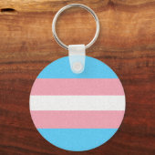 Hintergrund des Transgender-Pride-Flag Schlüsselanhänger (Vorderseite)
