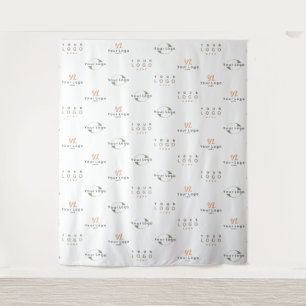 Hintergrund des Unternehmens White Custom Three Lo Wandteppich
