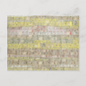 Hintergrund des verblassten Messband Postkarte (Vorderseite)