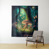 Hintergrund des verzauberten Waldes Wandteppich (Beispiel)