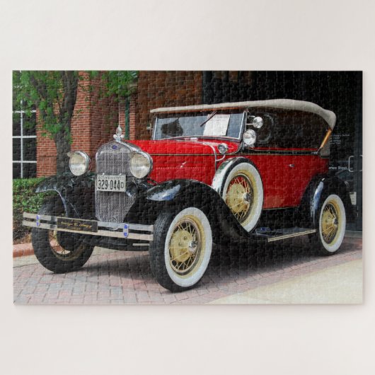 Hintergrund des Vintage Puzzle (Horizontal)