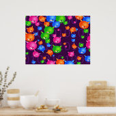 Hintergrund des Virus Poster (Küche)