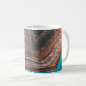 Hintergrund Design royfarbene Glazebackground,ab Kaffeetasse (VorderseiteRechts)