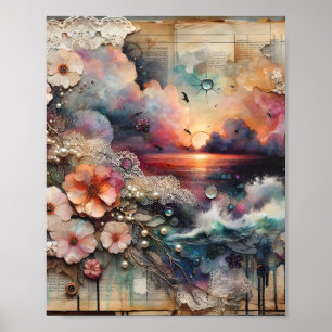 Hintergrund digital poster