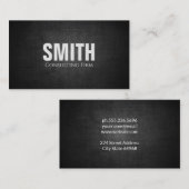 Hintergrund dunkler Textur Visitenkarte (Vorne/Hinten)