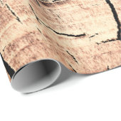 Hintergrund eines Holzstifts, Alter, Alterung, Geschenkpapier (Rolleneckpunkt)