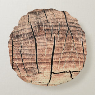 Hintergrund eines Holzstifts, Alter, Alterung,  Rundes Kissen
