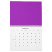 Hintergrund eines Kalenders Kalender (Mär 2027)