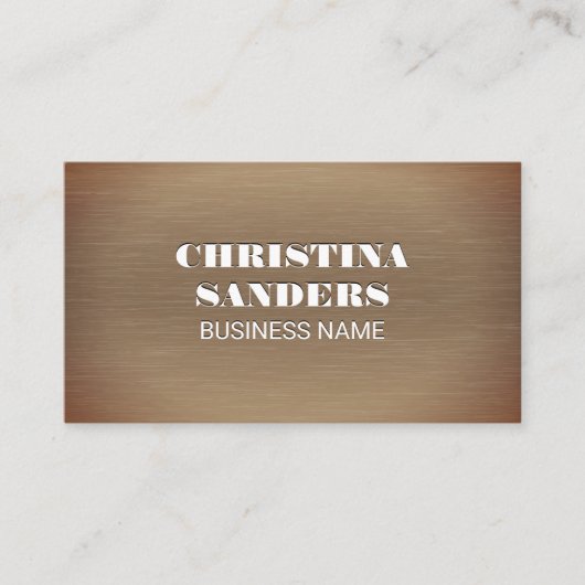 Hintergrund | Einfach Visitenkarte (Vorderseite)