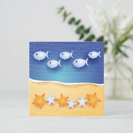 Hintergrund, Einladung (Stehend Vorderseite)