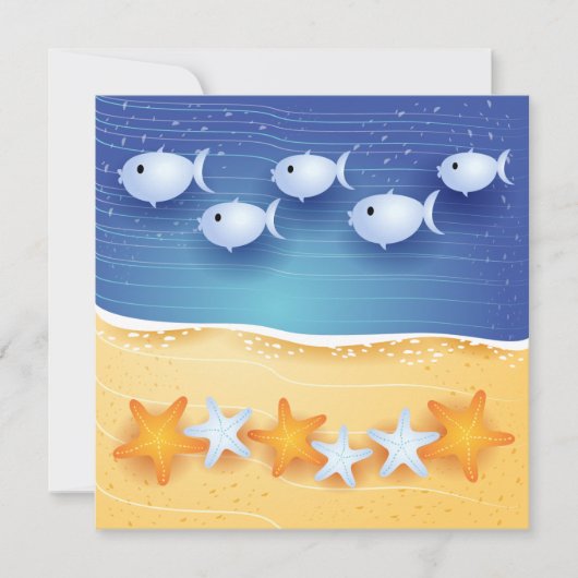 Hintergrund, Einladung (Vorderseite)