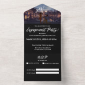 Hintergrund: Engagement der Partei Foto-Amsterdam All In One Einladung (Innen Boden)