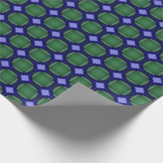 Hintergrund ethnischer Muster Geschenkpapier (Ecke)