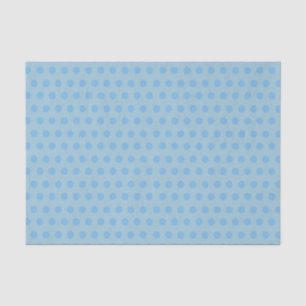 Hintergrund-Farben der Baby-Blau-Tupfen- DIY Seidenpapier