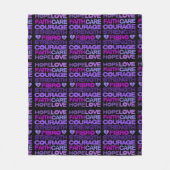 Hintergrund... Fibro Fleecedecke (Vorderseite)