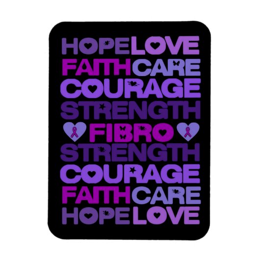 Hintergrund... Fibro Magnet (Vertikal)