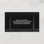 Hintergrund | Filmrolle Visitenkarte (Rückseite)