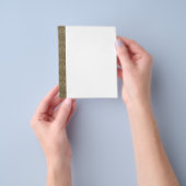 Hintergrund-Flyer für Vintages Damaskus-Grenzpapie Flyer (Gruppe)