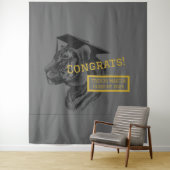 Hintergrund für Abschluss-Glückwunsch Wandteppich (Beispiel)