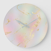 Hintergrund für abstrakte Gradienten Große Wanduhr (Vorderseite)