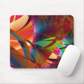 Hintergrund für abstraktes Fraktal Mousepad (Mit Mouse)