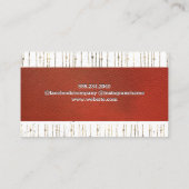 Hintergrund für Abstraktes Leder aus Gold Foil Visitenkarte (Rückseite)