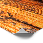 Hintergrund für alte, verwitterte Bretter, abstrak Poster (Ecke)