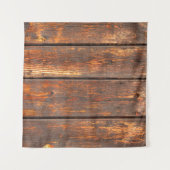 Hintergrund für alte, verwitterte Bretter, abstrak Wandteppich (Vorderseite (Horizontal))