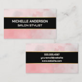 Hintergrund für Aquarellbilder Visitenkarte (Vorne/Hinten)