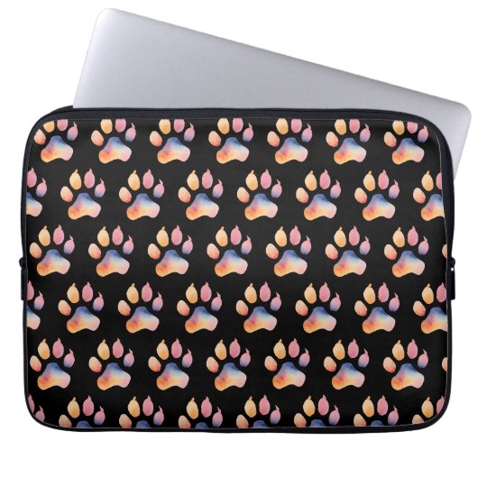 Hintergrund für Aquarellfarben Laptopschutzhülle (Vorderseite)