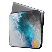 Hintergrund für Aquarellpapier Abstrakt Painted Il Laptopschutzhülle (Vorderseite Links)
