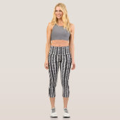 Hintergrund für atemberaubende Abstrakte Punkte Sc Capri Leggings (Vorderseite)